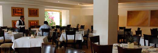 Restaurant at the Hotel Palacio Azteca
