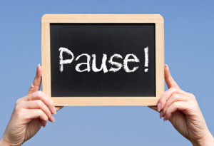 Pause !